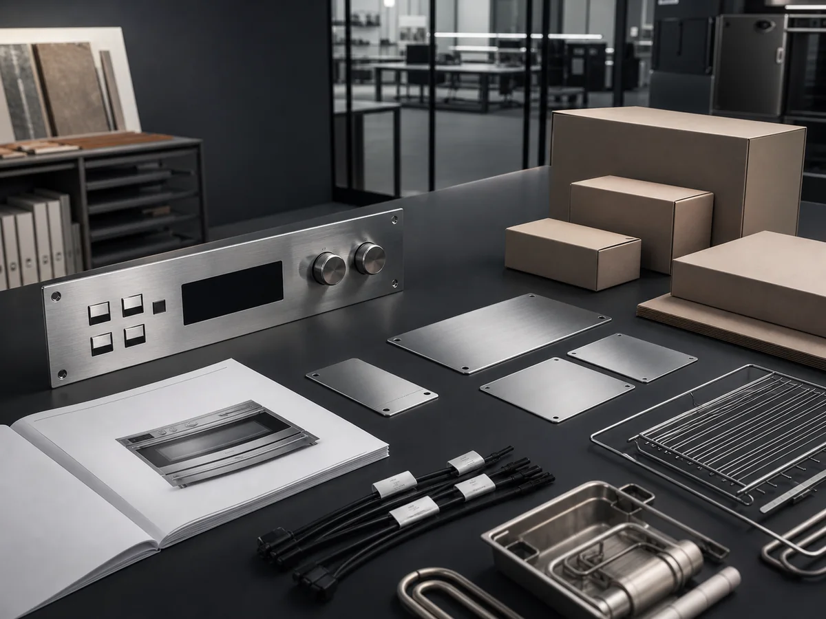 Commercial kitchen equipment OEM configuration workspace