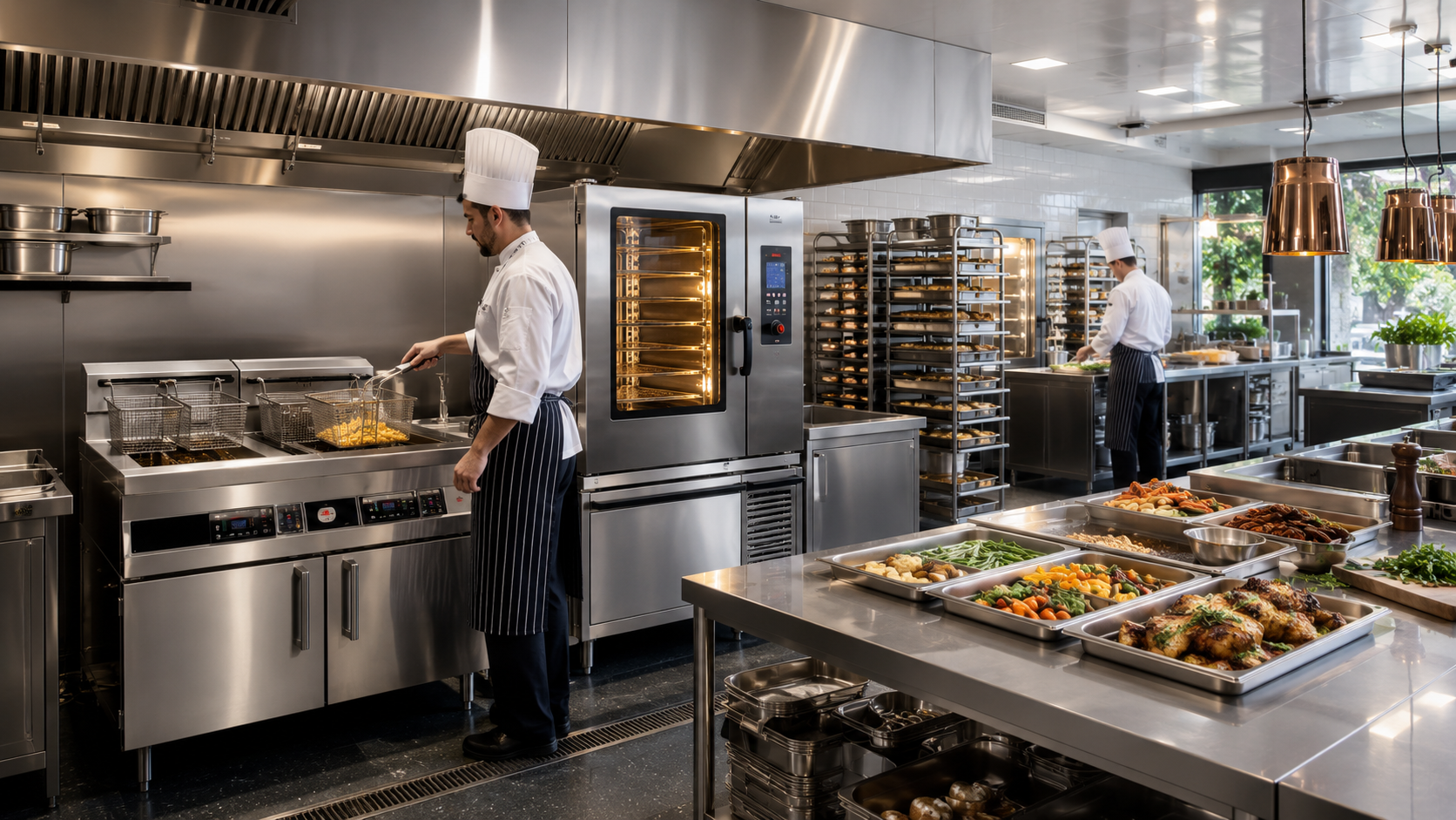 Commercial kitchen equipment applications