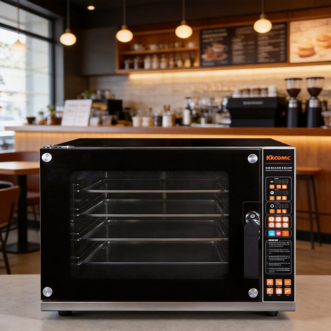 Commercial Convection Oven 4.5KW 220-240V with 4 Aluminum Trays